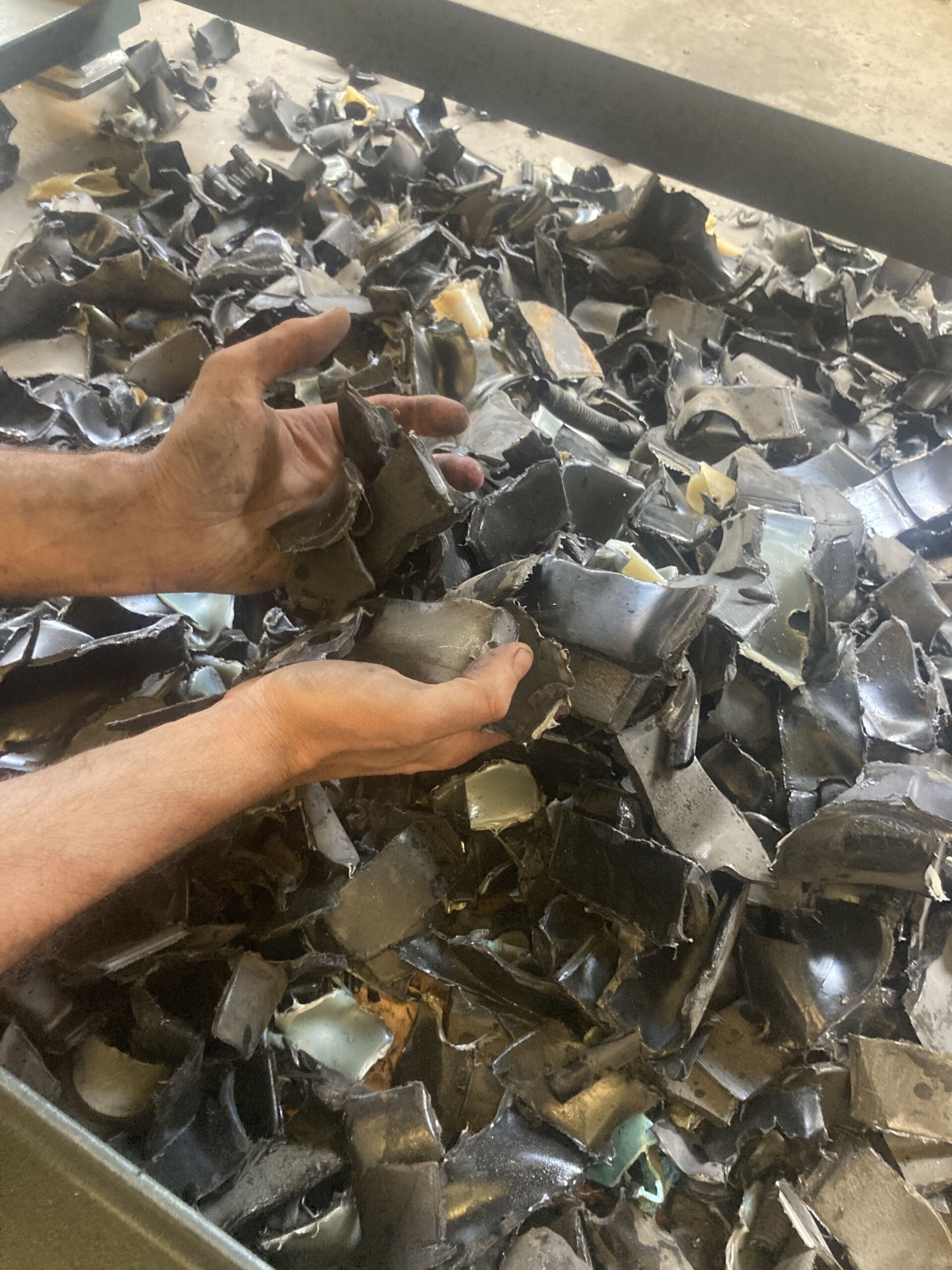 7_Shredding result – 5to1 volume reduction